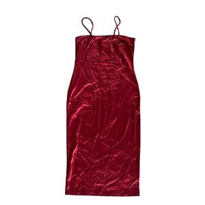{Hello Miss} Midi length Fitted bodycon fitted dress